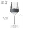 Wine FREEZE Stemmed in Gray (set of 2)  by HOSTÂ®