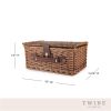 Newport Wicker Picnic Basket by TwineÂ®