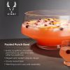 Footed Punch Bowl by ViskiÂ®