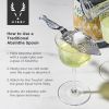 Absinthe Spoon in Silver ViskiÂ®