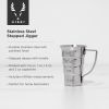 Harrison Stepped Jigger in Silver ViskiÂ®