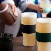 Beer FREEZEâ„¢ Cooling Cups in Black (set of 2) by HOSTÂ®