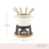 Cast Iron Fondue Set by TwineÂ®