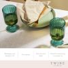 Malachite Stemmed Optic Tumbler Set by Twine LivingÂ®