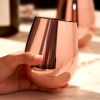 Copper Stemless Wine Glasses by ViskiÂ®