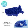 U Ice of Aâ„¢ Ice Blue Silicone Cube Tray by TrueZoo