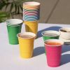 16 oz Bright Color Plastic Cups, Set of 24 by True