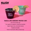 Tequila Lime Sunshine 9 oz Frosted Cup Set of 12 by Blush