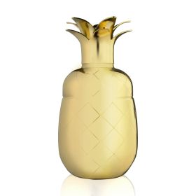 Pacific Pineapple Shaker in Gold by Viski