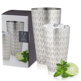 2-Piece Harrison Stainless Shaker Tin Set ViskiÂ®