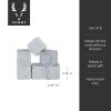 Glacier RocksÂ® Soapstone Cubes by ViskiÂ®