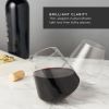 Rolling Crystal Wine Glasses ViskiÂ®