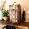 2 Bottle Old World Wooden Wine Box by TwineÂ®