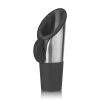Wine Pourer and Stopper in Graphite by Innovineâ„¢