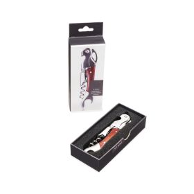 Admiralâ„¢ Double Opener Corkscrew in Stainless Steel ViskiÂ®
