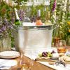 Cold Drinks Galvanized Metal Tub by TwineÂ®