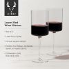 Laurel Crystal Red Wine Glasses ViskiÂ®