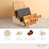 Tiered Wood Cheese Board Display by Twine LivingÂ®