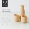 3-Piece Hinoki Cypress Sake Set ViskiÂ®