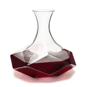 Seneca Crystal Faceted  Wine Decanter ViskiÂ®