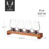 Raye Crystal Spirits Tasting Glass Flight ViskiÂ®