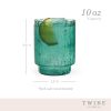 Malachite Optic Tumbler Set by Twine LivingÂ®