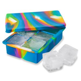 2 inch Ice Cube Tray with Lid in Colored Marble by HOSTÂ®