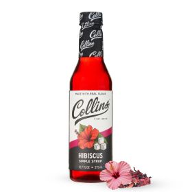12.7 oz. Hibiscus Syrup by Collins