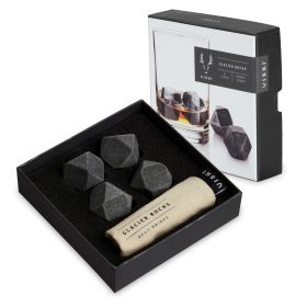 4-Piece Glacier RocksÂ® Hexagonal Basalt Stones ViskiÂ®