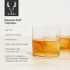 Raye Element Crystal Rocks Glasses ViskiÂ®
