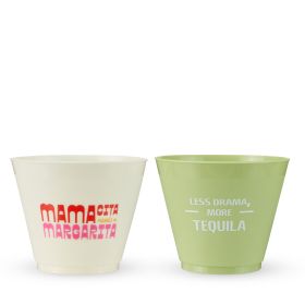 Margarita 9 oz Frosted Cup Set of 12 by Blush