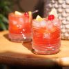 Pacific Crystal Tiki Lowball Tumblers ViskiÂ®