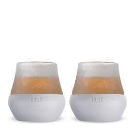 Glass FREEZEâ„¢ Tasting Glass (set of two) in Gray by HOSTÂ®