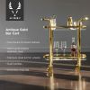 Gold Bar Cart by ViskiÂ®