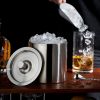 Harrison Insulated Ice Bucket in Stainless Steel Viski
