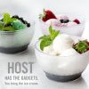 Ice Cream FREEZEâ„¢ Cooling Bowl Set of 2 in Gray by HOSTÂ®