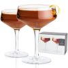 Raye Crystal Angled Coupe Glasses ViskiÂ®