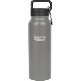 21 oz Gray Stein Water Bottle Healthy Human