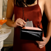 V.I.P. Black Incognito Clutch Flask BlushÂ®