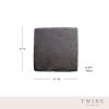 Square Slate Coasters by TwineÂ®