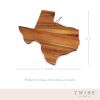 Acacia Texas Shaped Cheese Board by Twine LivingÂ®