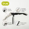 Truetapâ„¢ Double-Hinged Corkscrew with Straight Edge Foil Cut