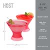 Martini FREEZEâ„¢ in Translucent Punch Pink (set of 2) by HOSTÂ®