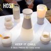 Glass FREEZEâ„¢ Highball Glass (set of two) in Gray by HOSTÂ®