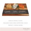 Wood with Slate Board by TwineÂ®