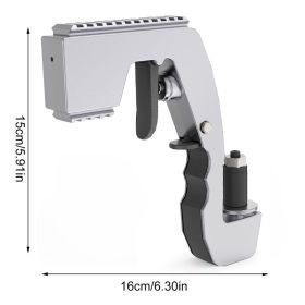 Champagne Spray Opener; Wine Opener Spray; Bubbly Blaster Champagne Opener for Bottles Beer Ejectorfor Party; Wedding; Bachelor; Birthday (Sliver