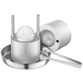 Ice Ball Press Ice Ball Maker 2.1"/53mm Ice Press Kit for Whiskey Cocktail Scot