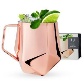 Seneca Faceted Moscow Mule Mug in Copper ViskiÂ®