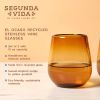 El Ocaso Stemless Recycled Wine Glass Set by Twine LivingÂ®