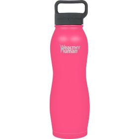 21 oz Haiwaiian Pink Stein Water Bottle Healthy Human